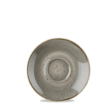 Peppercorn Grey Cappuccino Saucer 15.6cm